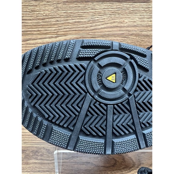 KEEN Utility Overton Work Shoes Carbon Toe Mens Size 11.5d EE Low Black/Red - Picture 9 of 11